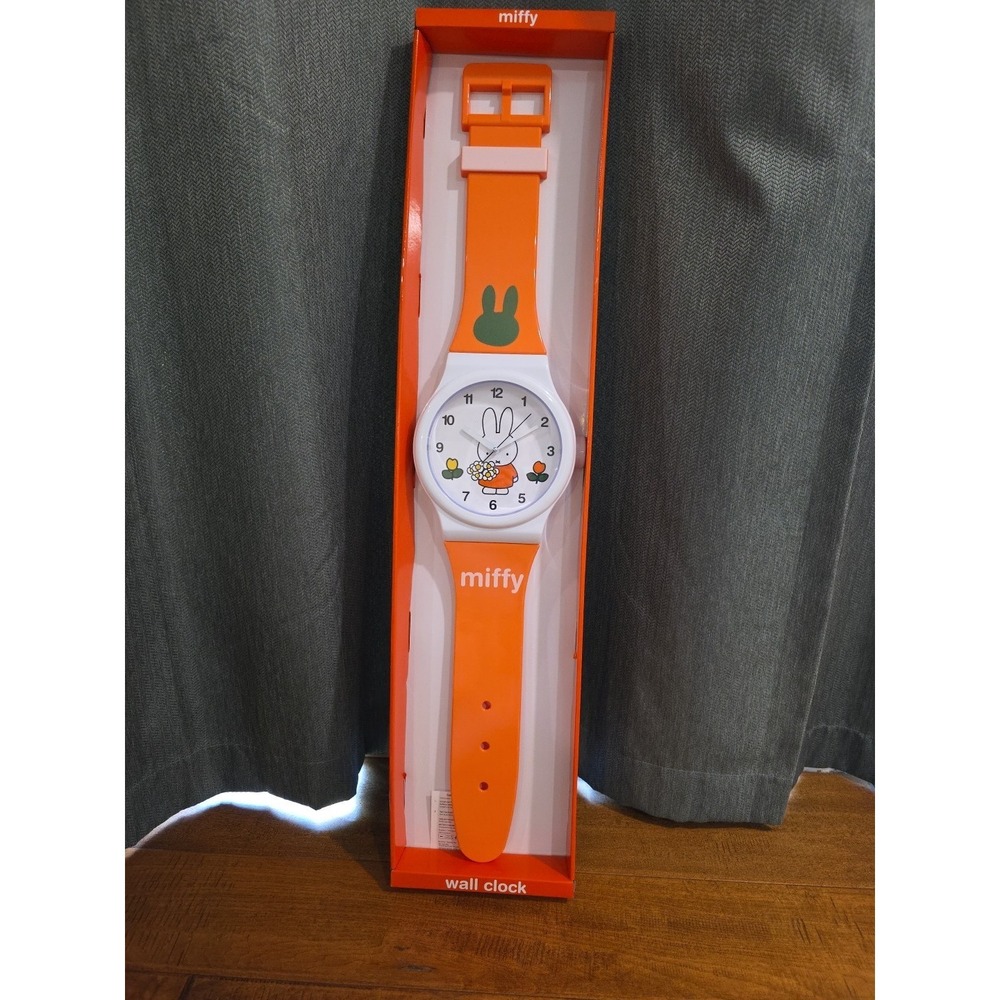 Miffy White Rabbit Huge Wristwatch Wall Clock NIB